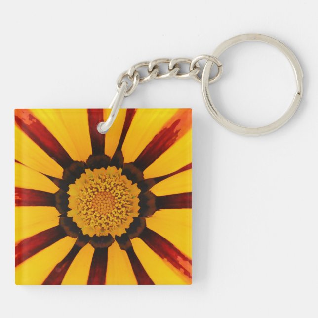 Gazania Key Ring (Back)