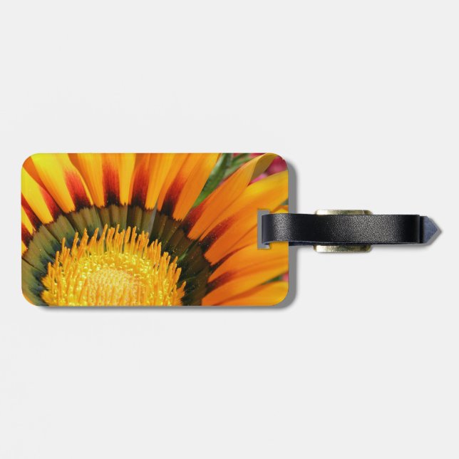 Gazania Luggage Tag (Back Horizontal)