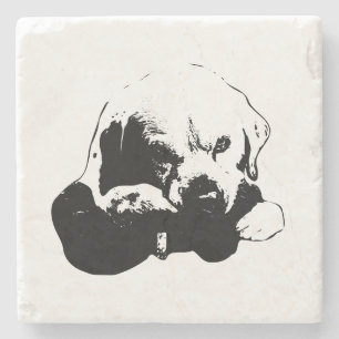 Gaze that Guards Stone Coaster