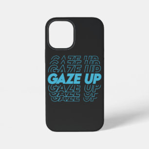 Gaze Up Inspirational Minimalist Design for Faith iPhone 12 Mini Case