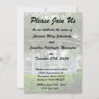 gazebo back fort pierce florida invitation