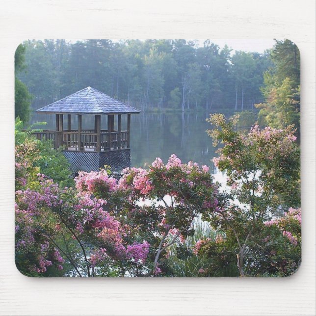 Gazebo in Spring Mouse Pad (Front)