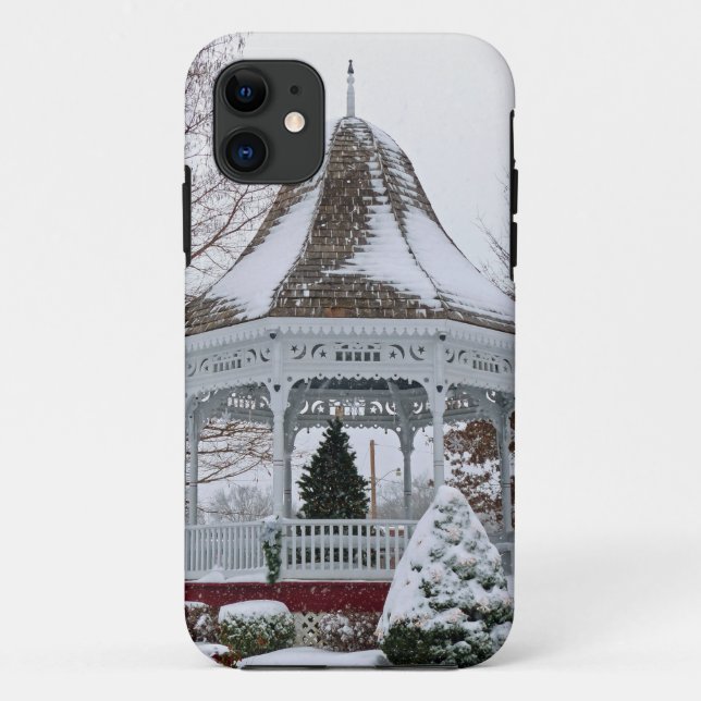 Gazebo in the Snow Case-Mate iPhone Case (Back)