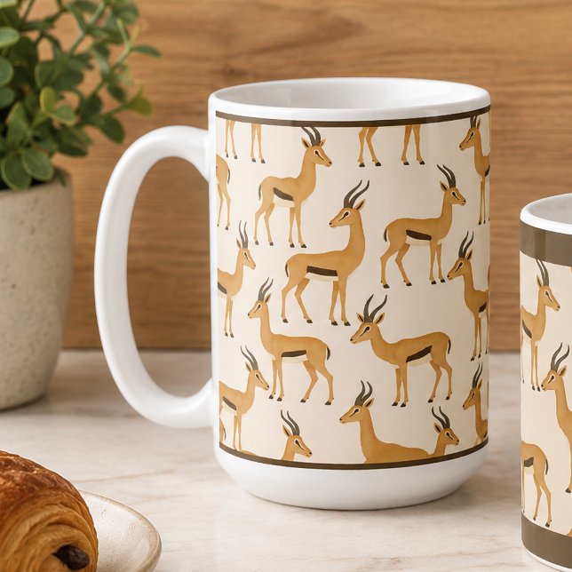 "GAZELLE" 15 OZ. COFFEE MUG (Creator Uploaded)