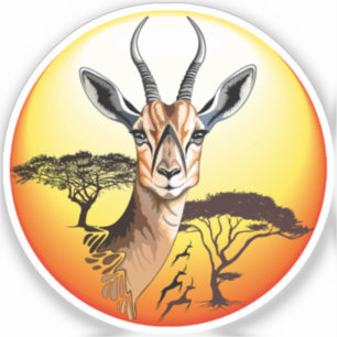 Gazelle African Antelope Wild  Animal
