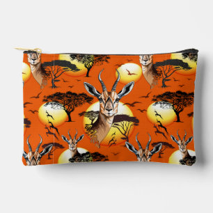 Gazelle African Antelope Wild Animal Accessory Pouch