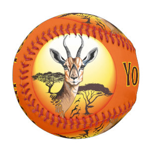 Gazelle African Antelope Wild  Animal Baseball