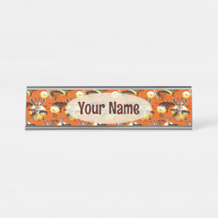 Gazelle African Antelope Wild Animal Desk Name Plate
