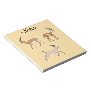 Gazelles Notepad