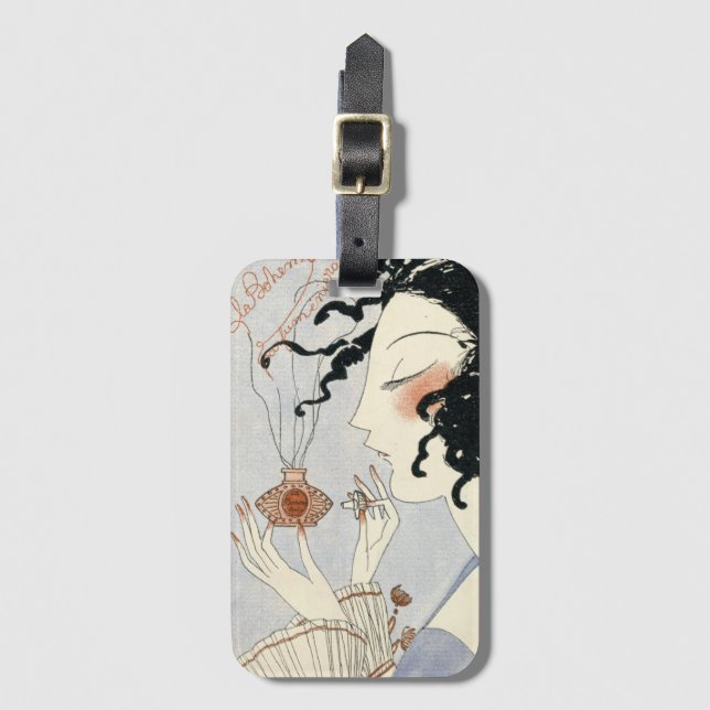 Gazette du Bon ton Luggage Tag (Front Vertical)