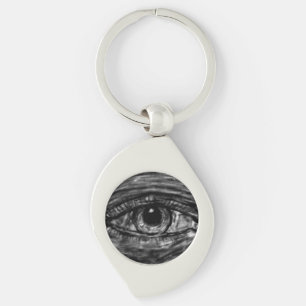 Gazing Eye Key Ring