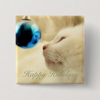 Gazing Upon A Blue Star 15 Cm Square Badge