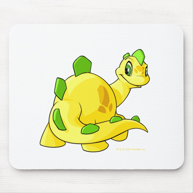 Gazing yellow Chomby Mouse Pad (Front)