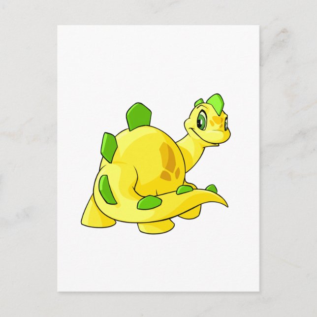 Gazing yellow Chomby Postcard (Front)