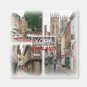 GB0144 Europe, England, York, Fridge Magnet