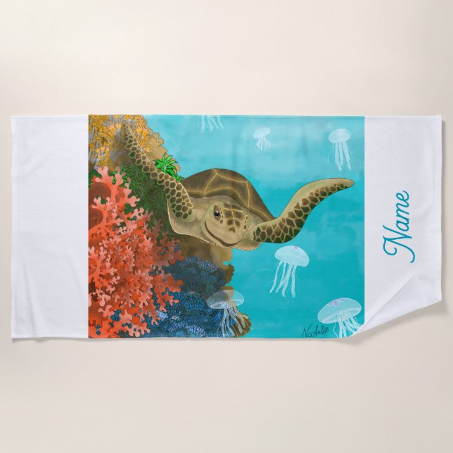 GB Beach Towel Sea Turtle (Front)