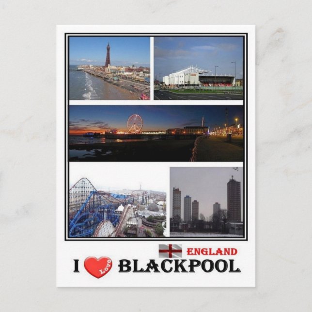 GB England - Blackpool - Postcard (Front)
