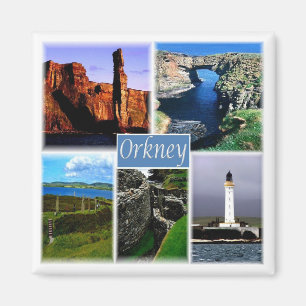 GB * England - The Orkney Islands Orkneys Magnet