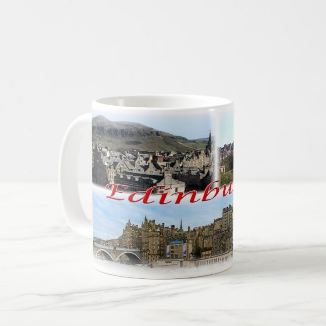 GB  Scotland - Edinburgh Coffee Mug (Front Left)