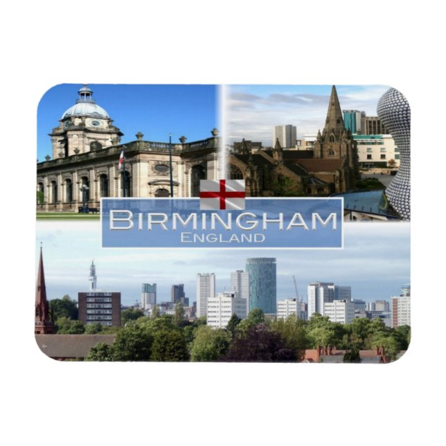 GB United Kingdom - England - Birmingham - Magnet (Horizontal)
