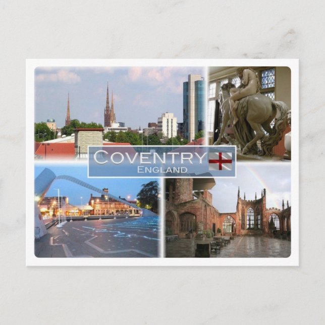 GB United Kingdom - England - Coventry - Postcard (Front)