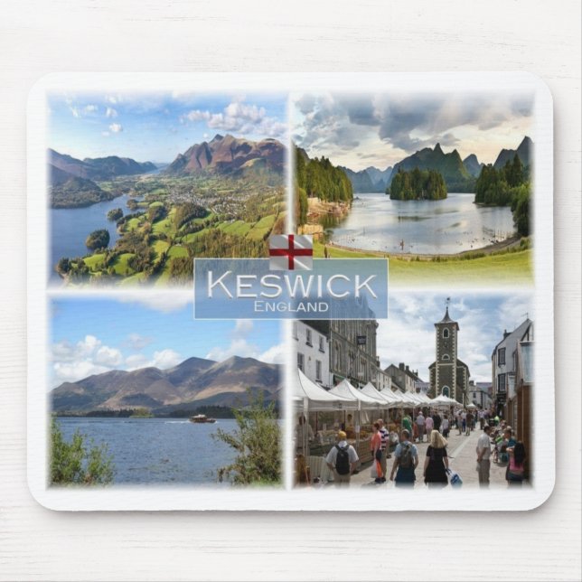 GB United Kingdom - England - Keswick - Mouse Pad (Front)