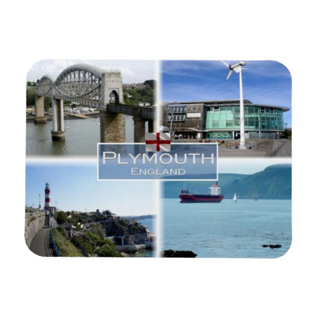 GB United Kingdom - England - Plymouth Devon - Magnet (Horizontal)
