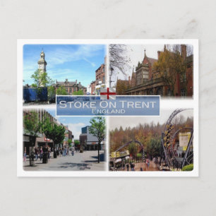 GB United Kingdom - England - Stoke-On-Trent - Postcard