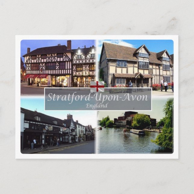 GB United Kingdom - England - Stratford-Upon-Avon Postcard (Front)