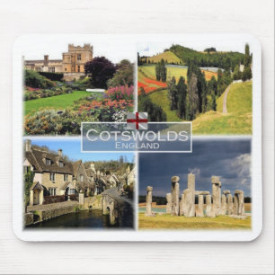 GB United Kingdom - England -The Cotswolds - Mouse Pad
