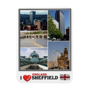 GB United Kingdom - England - Yorkshire Sheffield Magnet