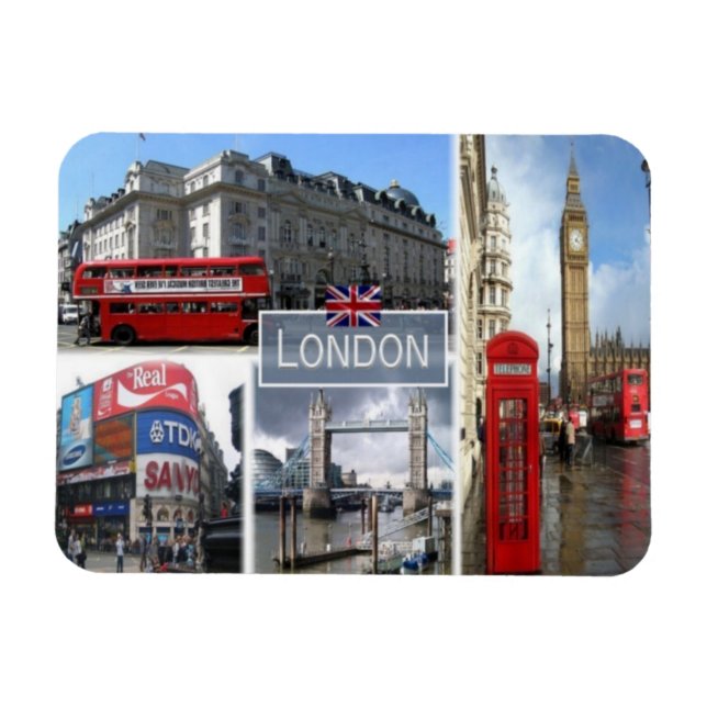 GB United Kingdom - London - Piccadilly Circus - Magnet (Horizontal)