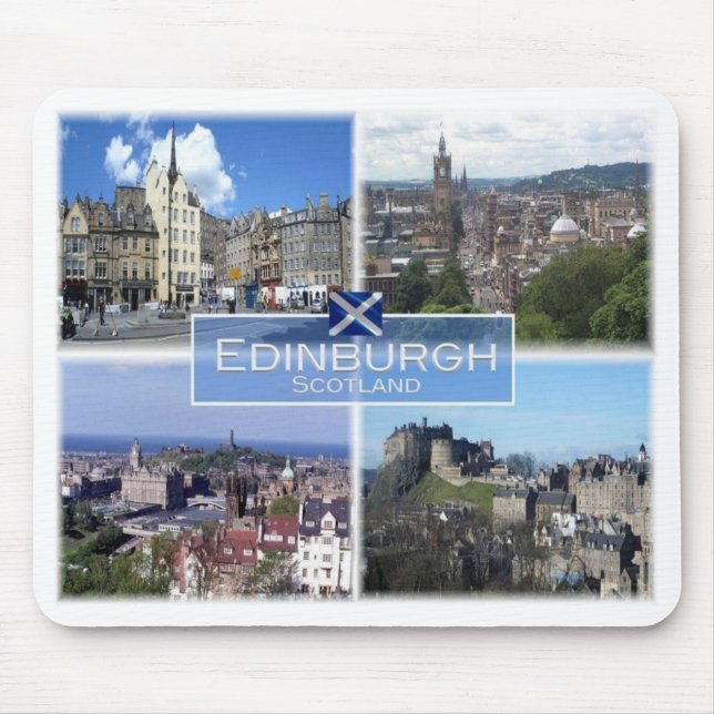 GB United Kingdom - Scotland - Edinburgh - Mouse Pad (Front)