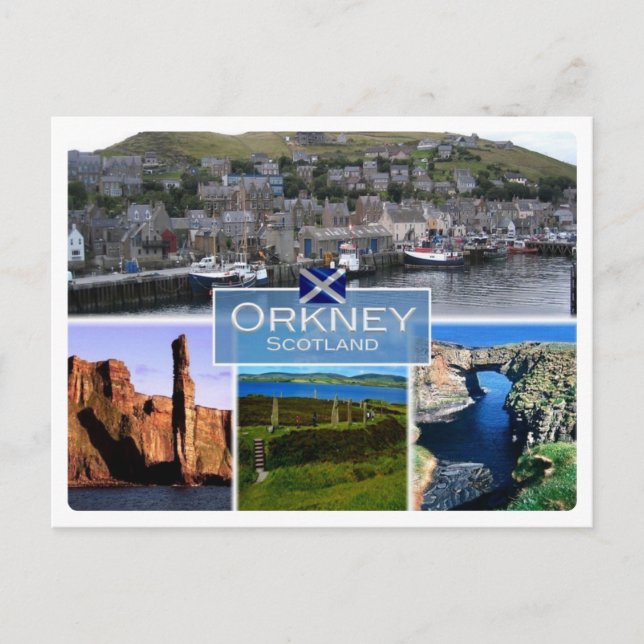 GB United Kingdom - Scotland -The Orkney Islands - Postcard (Front)