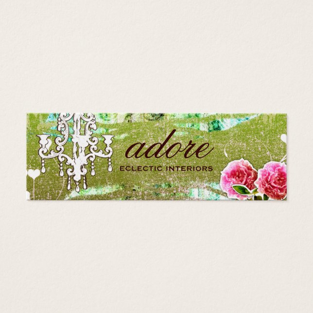 GC Adore Vintage Lime Tag Gold Metallic (Front)