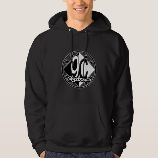 GC Classics Logo Black Hoodie (Front)