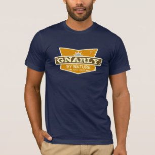 GC Customisable 1 Gnarly by Nature Navy T-Shirt