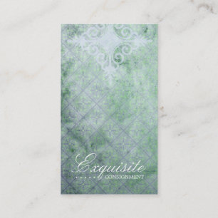 GC   Exquisite Garden Vintage Business Card