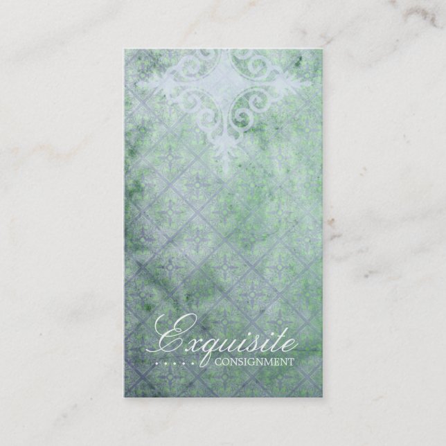GC | Exquisite Garden Vintage Business Card (Front)