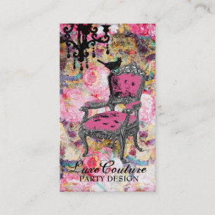 GC Fabulously French Shabby Rose Business Card