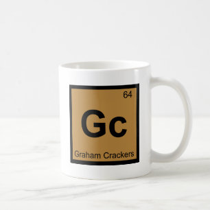 Gc - Graham Crackers Chemistry Periodic Table Coffee Mug