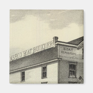 GC Ormerod, the Boat Builder, Asbury Park, NJ Magnet