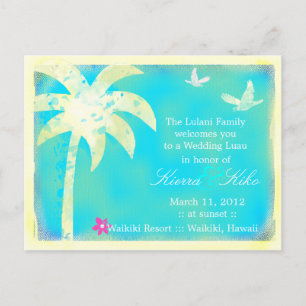 GC   Paradise Found Invitation Postcard