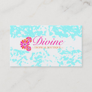 GC Refreshing Water Grunge Business Card