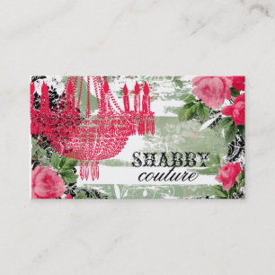 GC Shabby Garden Chandelier Business Card