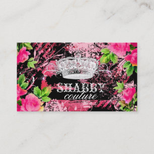GC Shabby Wild Garden Tiara Business Card