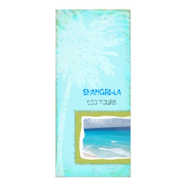 GC | Shangri-La Forever Turquoise Chubby Rack Card (Front)