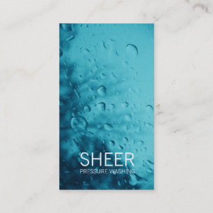 GC Sheer Water Blue Business Card