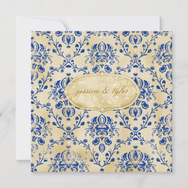 GC | Sweet Cookie Invitation |Blueberry Torte (Front)