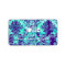 GC |  Vintage Turquoise & Purple Damask